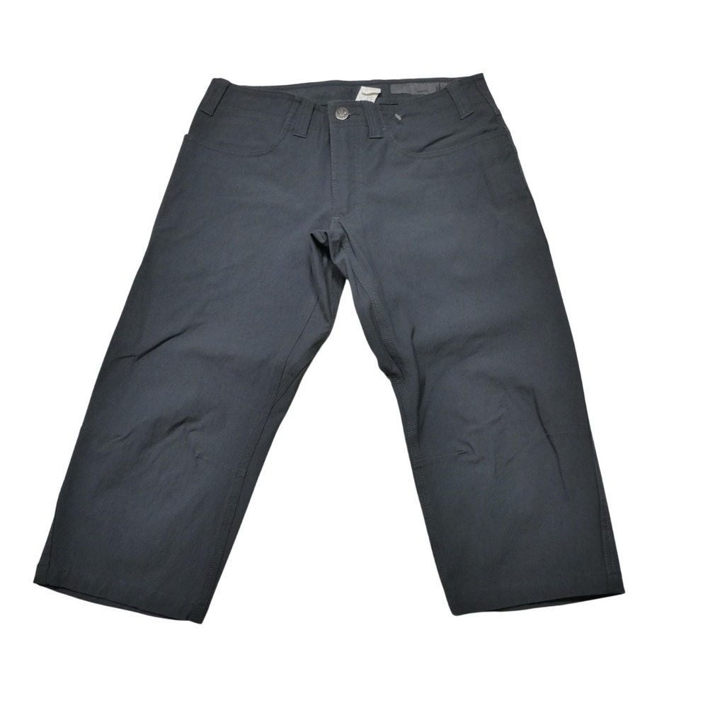 Swrve Skinny Knickers Pants Mens 30 Gray Cropped Slim Fit Stretch Casual
